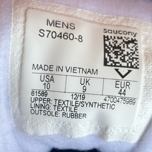 Saucony Aya 'White Orange Glow - Picture 8 of 8